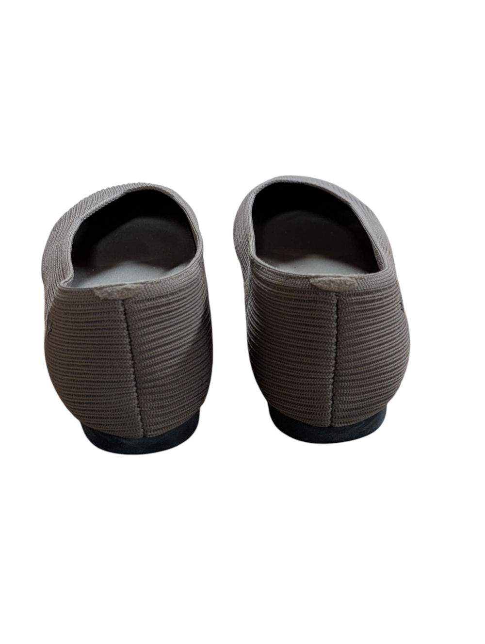 VIVAIA Margot Square Toe V-Cut Espresso Flats Size 40 - Picture 5 of 10
